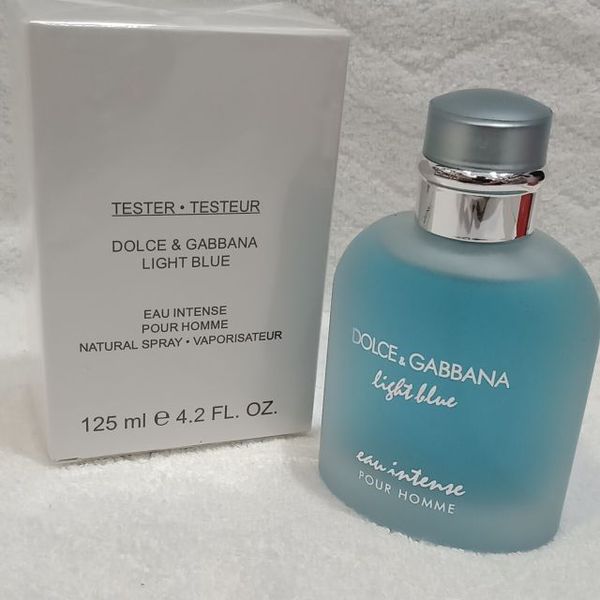 Dolce \u0026 Gabbana LIGHT BLUE EAU INTENSE Pour Homme Estuche // Precio,  Comprar - Paco Perfumerías